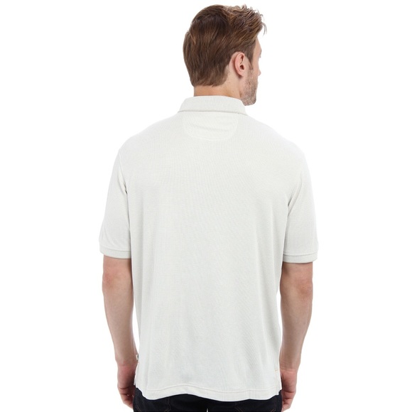 Tommy Bahama All Squared Eggshell Polo Shirt - Picture 3 of 8